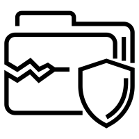 prevent data breaches icon prevent data breaches icon